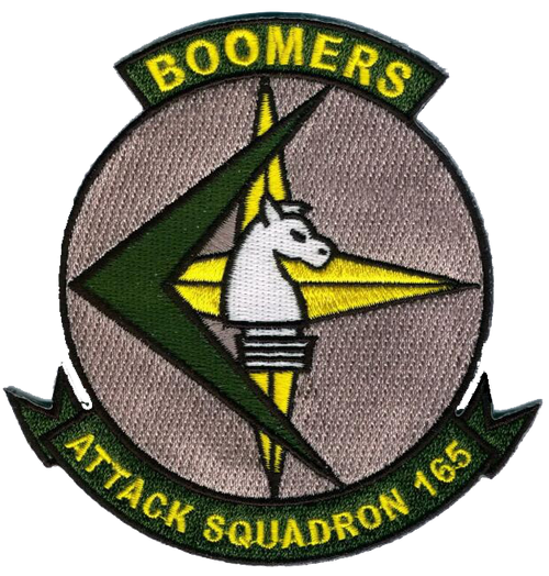 Officially Licensed US Navy VA-165 Boomers Patch