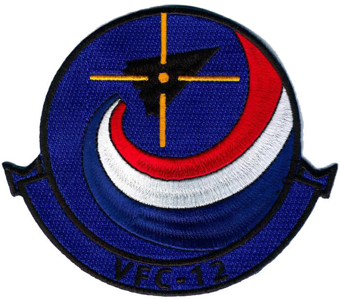 Officially Licensed US Navy VC/VFC-12- Fighting Omars Patch
