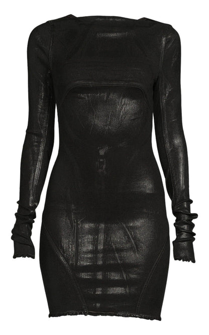 Rick Owens Open - back Mini Cotton Dress - Runway Catalog