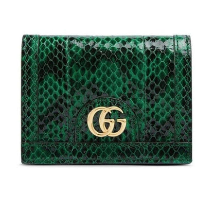 Gucci Ophidia Snake Skin Card Case - Runway Catalog