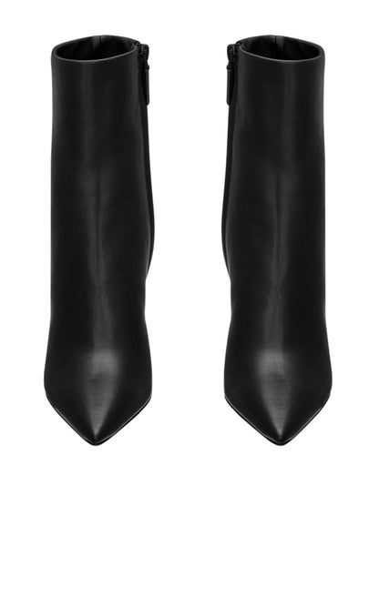 Saint Laurent Opyum 105mm Leather Ankle boots - Runway Catalog