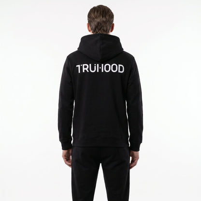Original Black Tru Man Full Zip Hoodie