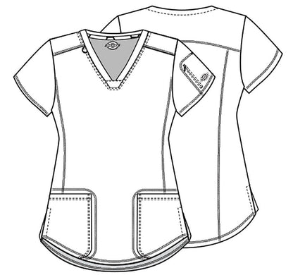 OUT Filipina Mujer Estampado Dickies Mod.DK731 DRME