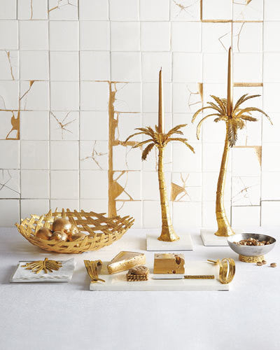 Palm Vanity Tray - RSVP Style