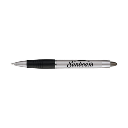 Paper Mate® Element Pearlized Barrel - Black Ink - Metallic Silver | Custom Branded | Lemon Print