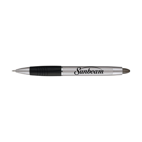 Paper Mate® Element Pearlized Barrel - Blue Ink - Metallic Silver | Custom Branded | Lemon Print