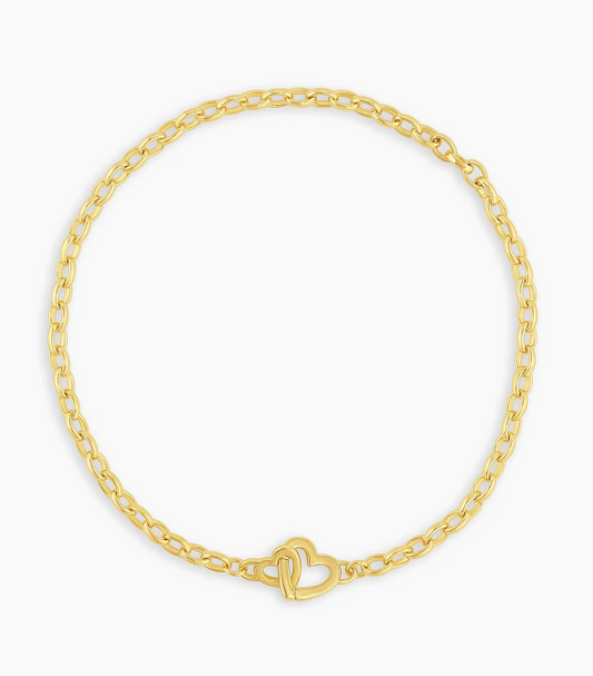 Parker Heart Mini Bracelet - Gold - Adored A Lovely Boutique