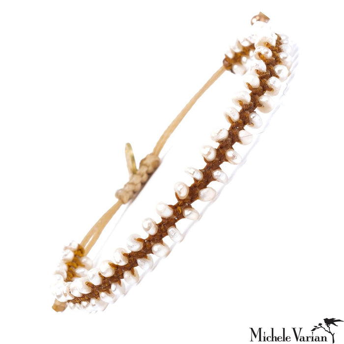 Pearl Friendship Bracelet no. 0009