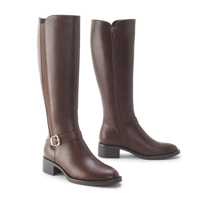 119943-10-PENELOPPE-02-PENELOPPE-Women's Fashion Light Boots-Yellow-Yellow Shoes