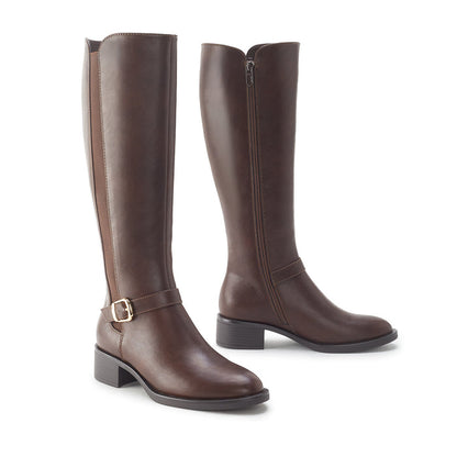 119943-10-PENELOPPE-02-PENELOPPE-Women's Fashion Light Boots-Yellow-Yellow Shoes