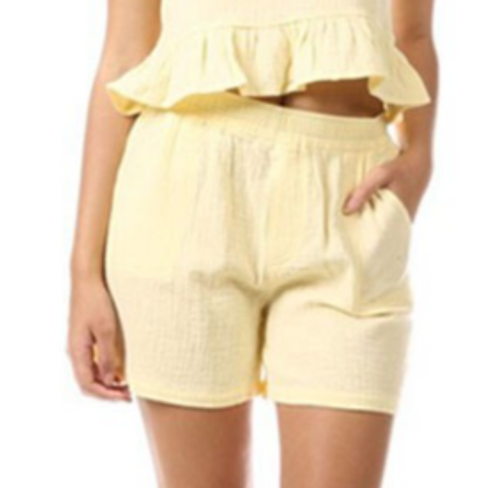 Peplum Shorts