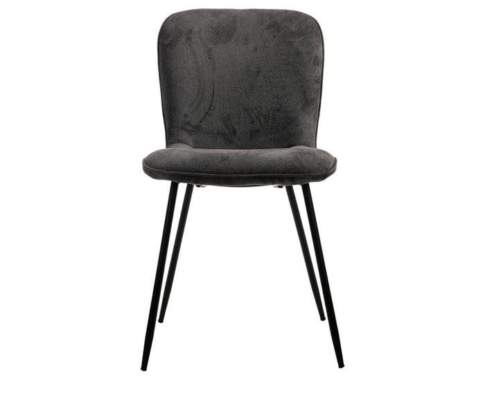 Pine Parlor Dining Chair – Modern Upholstered Dining Chair for Home & Café Grey