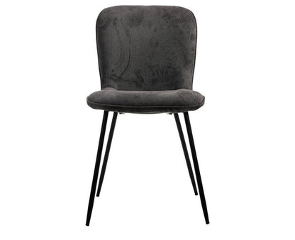 Pine Parlor Dining Chair – Modern Upholstered Dining Chair for Home & Café Grey