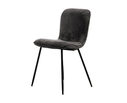 Pine Parlor Dining Chair – Modern Upholstered Dining Chair for Home & Café Grey