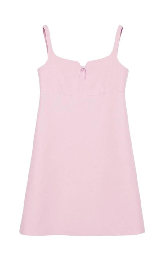 Gucci Pink Silk and Wool Cady Crepe Dress - Runway Catalog