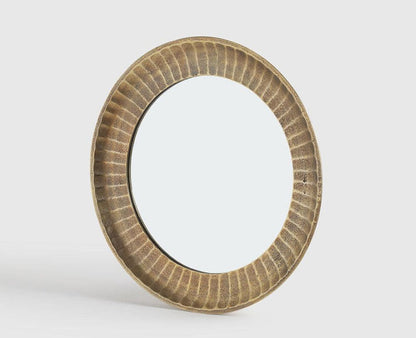 Platea Mirror Antique Gold