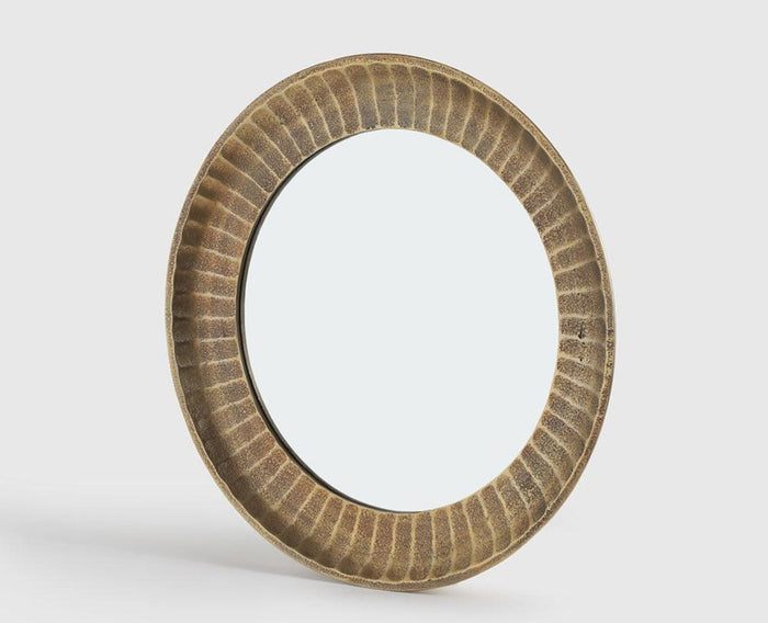Platea Mirror Antique Gold