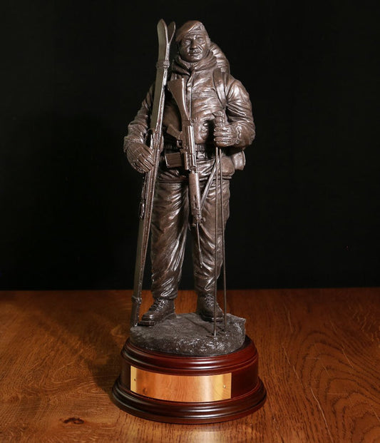 Royal Marines Arctic Warfare with SLR Rifle - Bronze A5g
