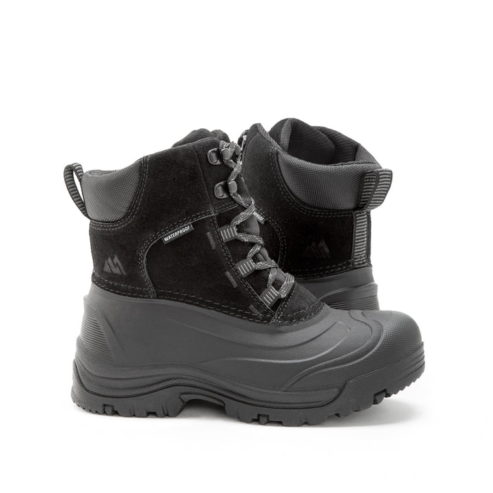 119949-01-RUBEN-02-RUBEN-Junior Kids Winter Boots-Konkrete (All Konkrete)-Yellow Shoes