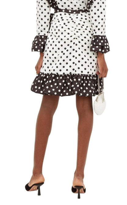 Rodarte Ruffled polka - dot skirt - Runway Catalog