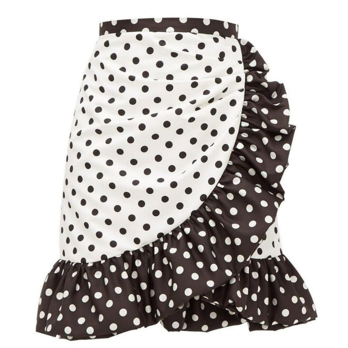 Rodarte Ruffled polka - dot skirt - Runway Catalog