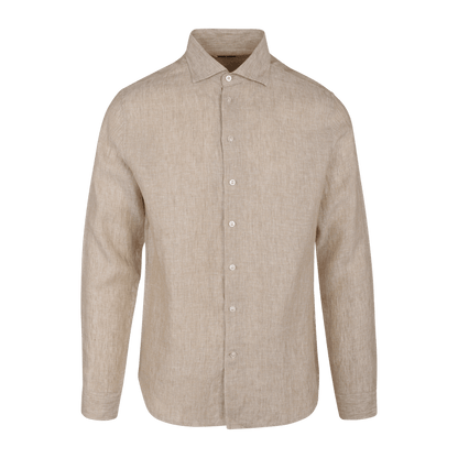 Urban Pioneers Male Salvatore LS SHIRT SAND