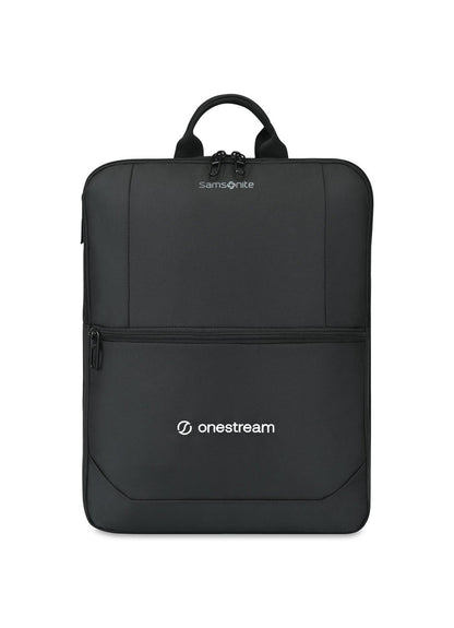 Samsonite Convertible Luggage Cover and Laptop Backpack - Black | Custom Branded | Lemon Print