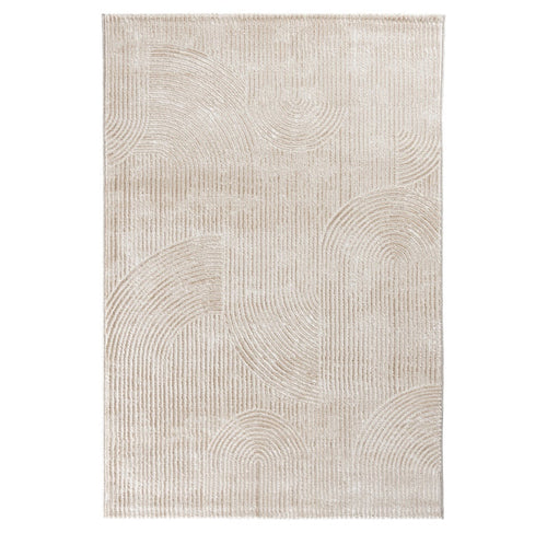 SEHRAZAT SEHRAZAT MODA 1120 BEIGE BOOGJES  VLOERKLEED