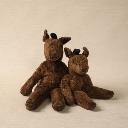 Senger stuffed brown horse