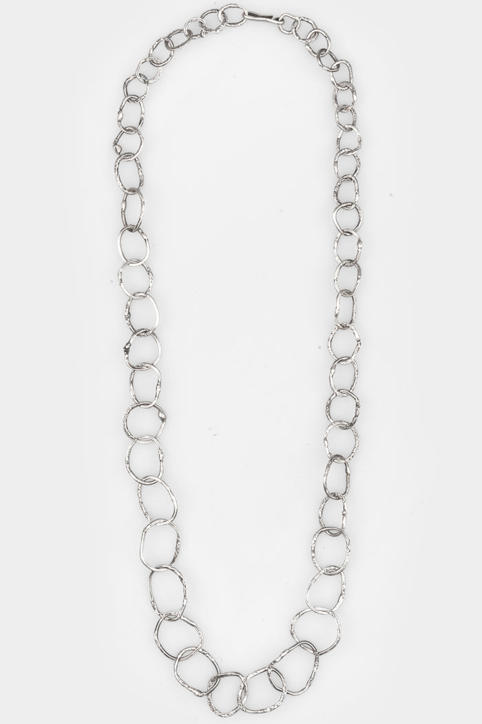 Silver link Necklace