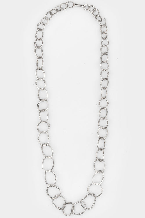 Silver link Necklace