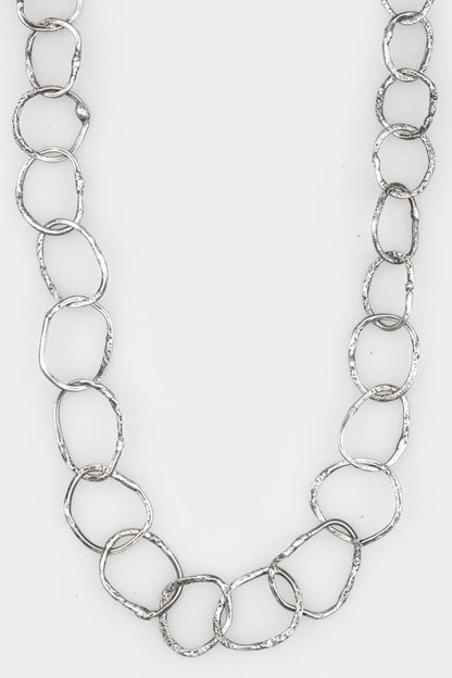 Silver link Necklace