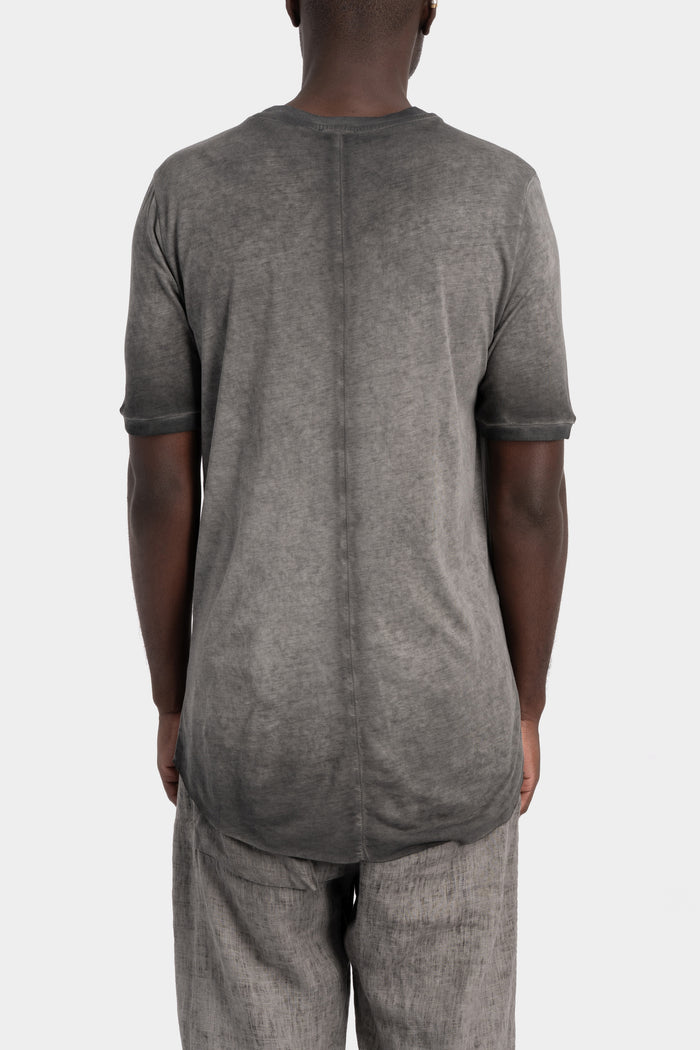Soft cotton blend t-shirt, Cold dyed grey