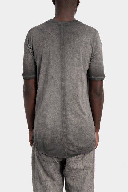 Soft cotton blend t-shirt, Cold dyed grey