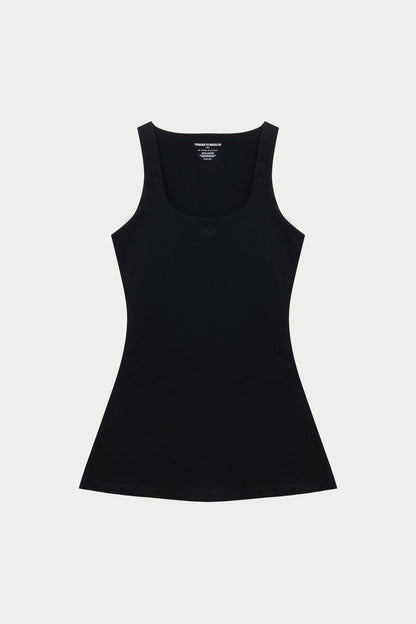 SOFT TOUCH SKORT DRESS - BLACK