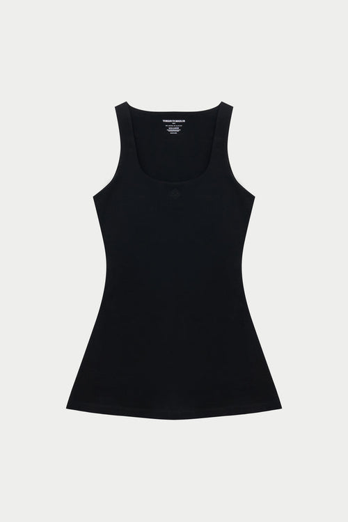 SOFT TOUCH SKORT DRESS - BLACK