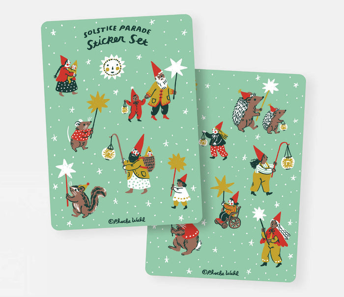 Solstice Parade Sticker Sheets - Phoebe Wahl