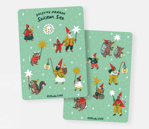 Solstice Parade Sticker Sheets - Phoebe Wahl
