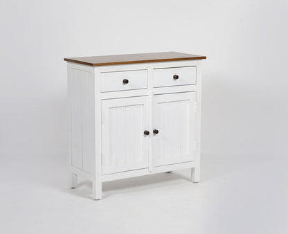 Spain Wooden Two door Sideboard Cabinet Furniselan - Frosty White