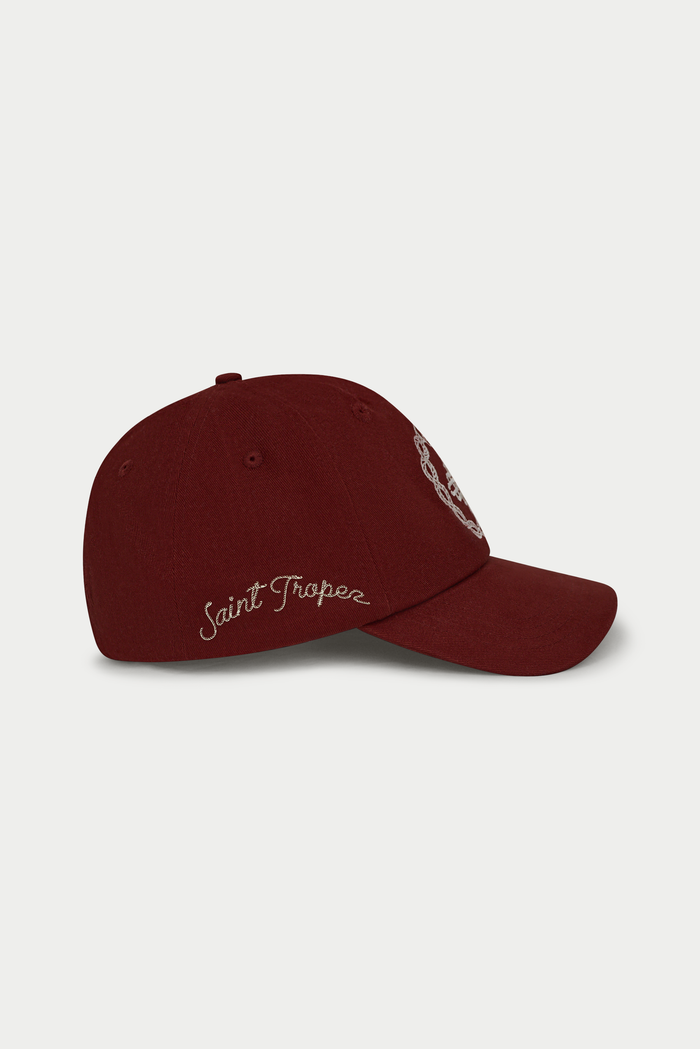 ST TROPEZ CAP - BURGUNDY