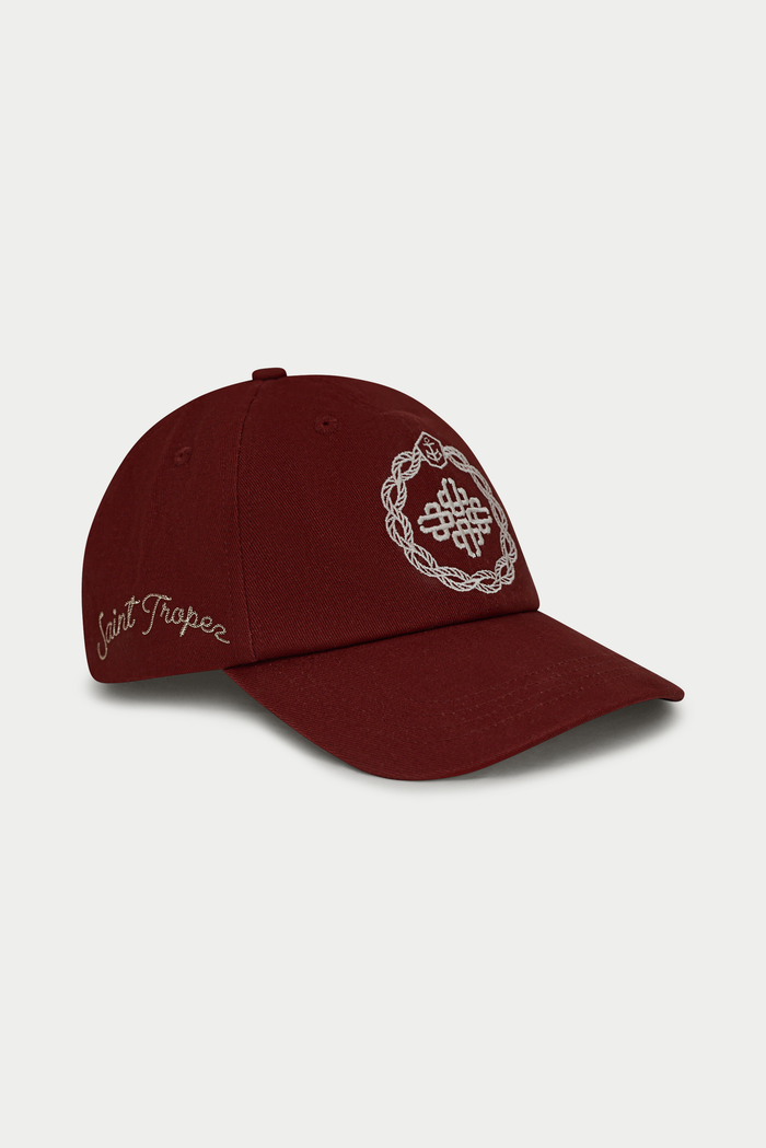 ST TROPEZ CAP - BURGUNDY