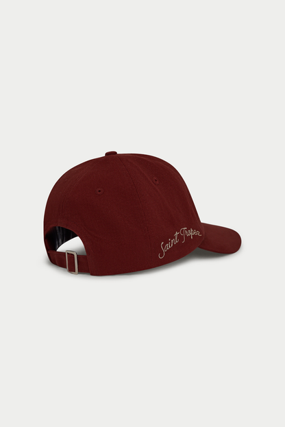 ST TROPEZ CAP - BURGUNDY