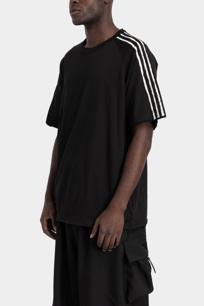 Y-3 | SS26 - Striped sleeve tee, KQ9793