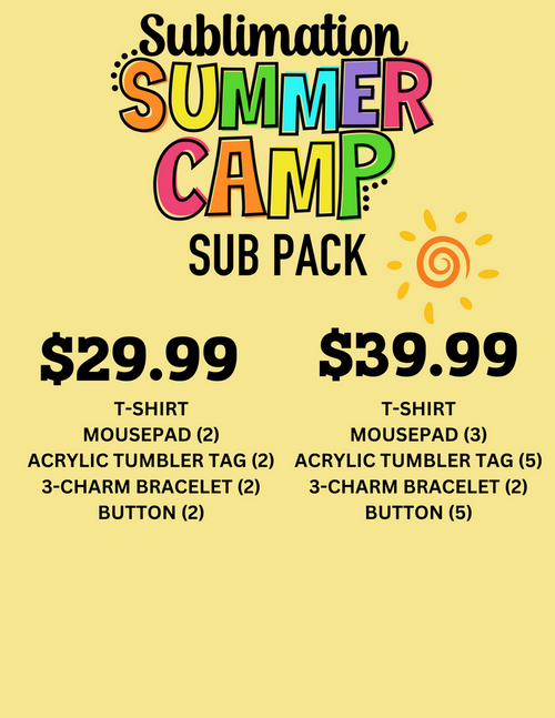 Sublimation Summer Camp Sub Pack