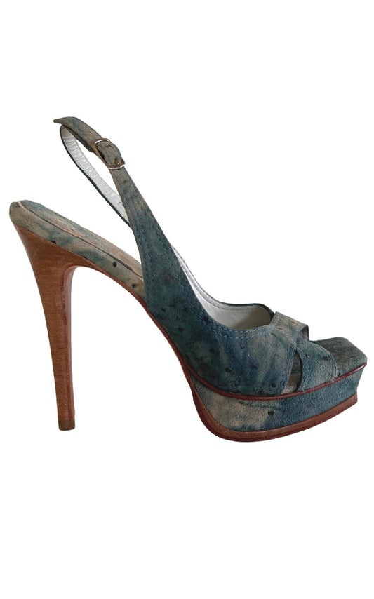 ALDO Suede Platform Pump - Runway Catalog