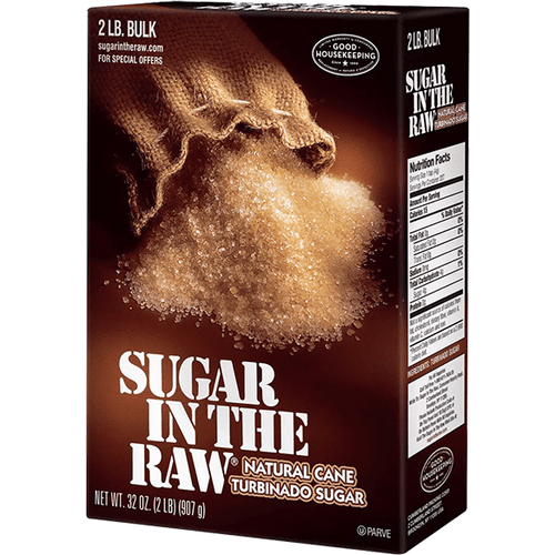 Sugar In The Raw Natural Cane Turbinado Sugar, 2 lbs.