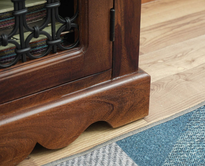 Sweden Bedside Table Furniselan-Teak-Finish