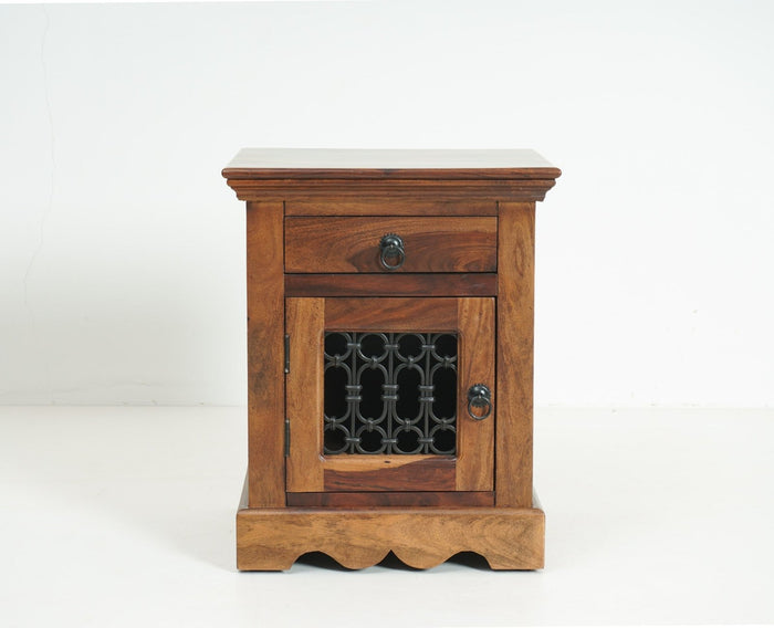 Sweden Bedside Table Furniselan-Teak-Finish