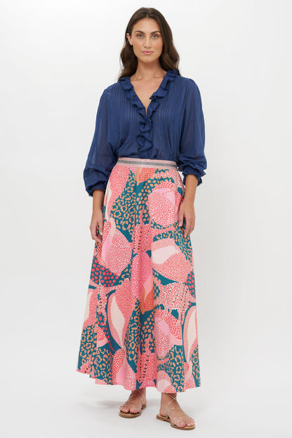 Swing Skirt- Nautilus Navy