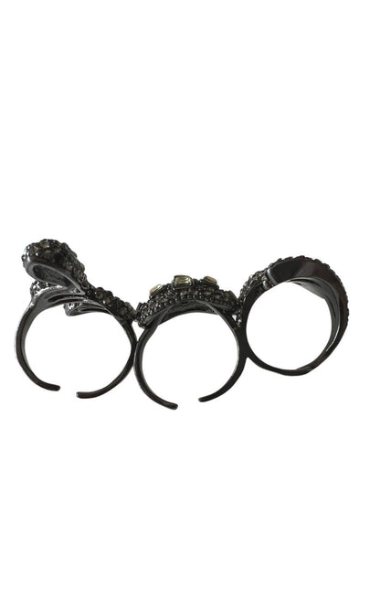 BCBGMAXAZRIA Three Finger Statement Ring - Runway Catalog